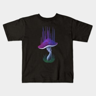 Dripping mushroom Kids T-Shirt